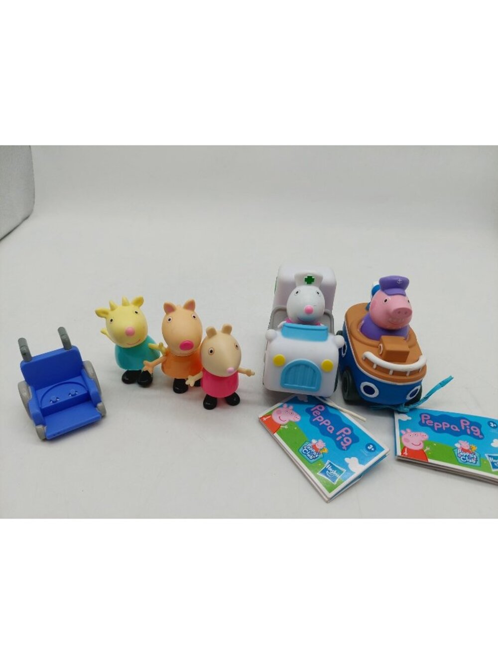 Peppa Pig Peppa Figure Lot Of 6 Cars Figurines